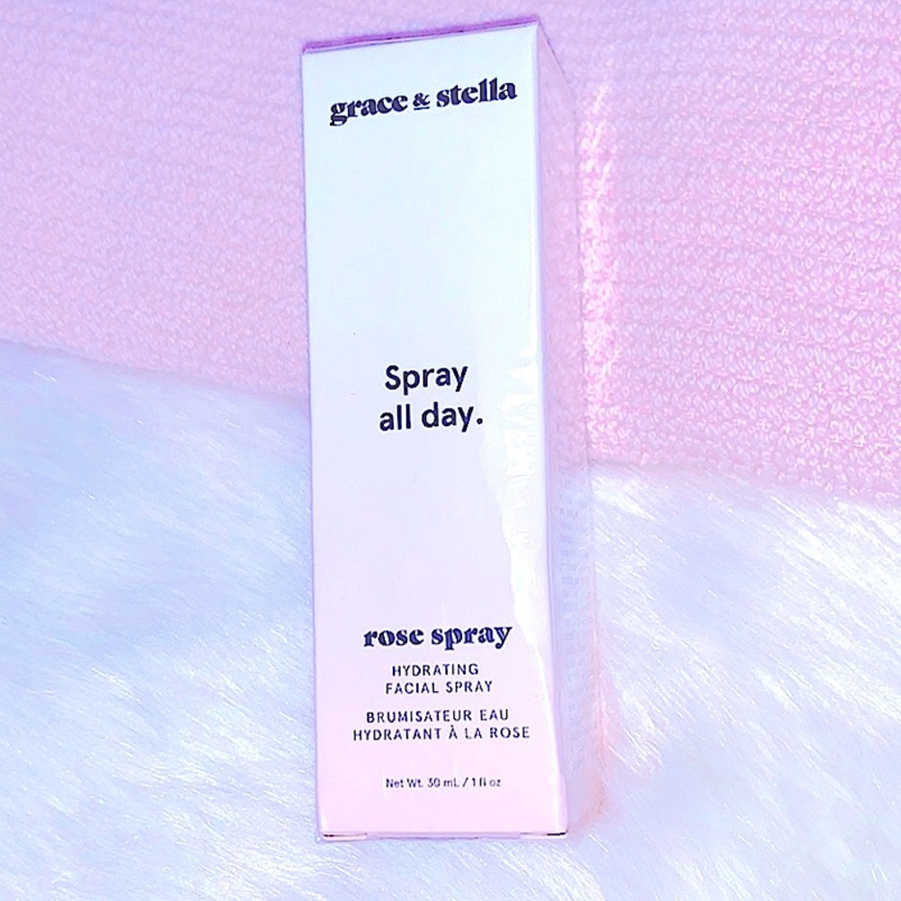 »—Stella & Grace—» Spray All Day > Hydrate Sooth Replenish Facial Rose Spray